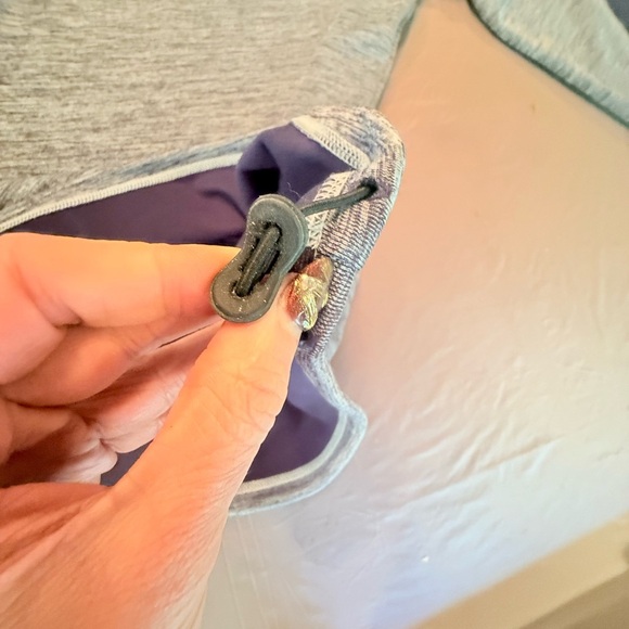 Puma Performance Quarter Zip Lightweight Jacket in Gray and Navy Size Large - Picture 12 of 12